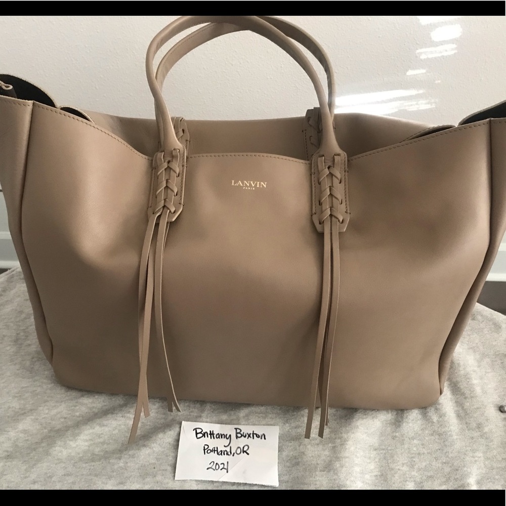 Lanvin Nela Fringe shopper - Like New